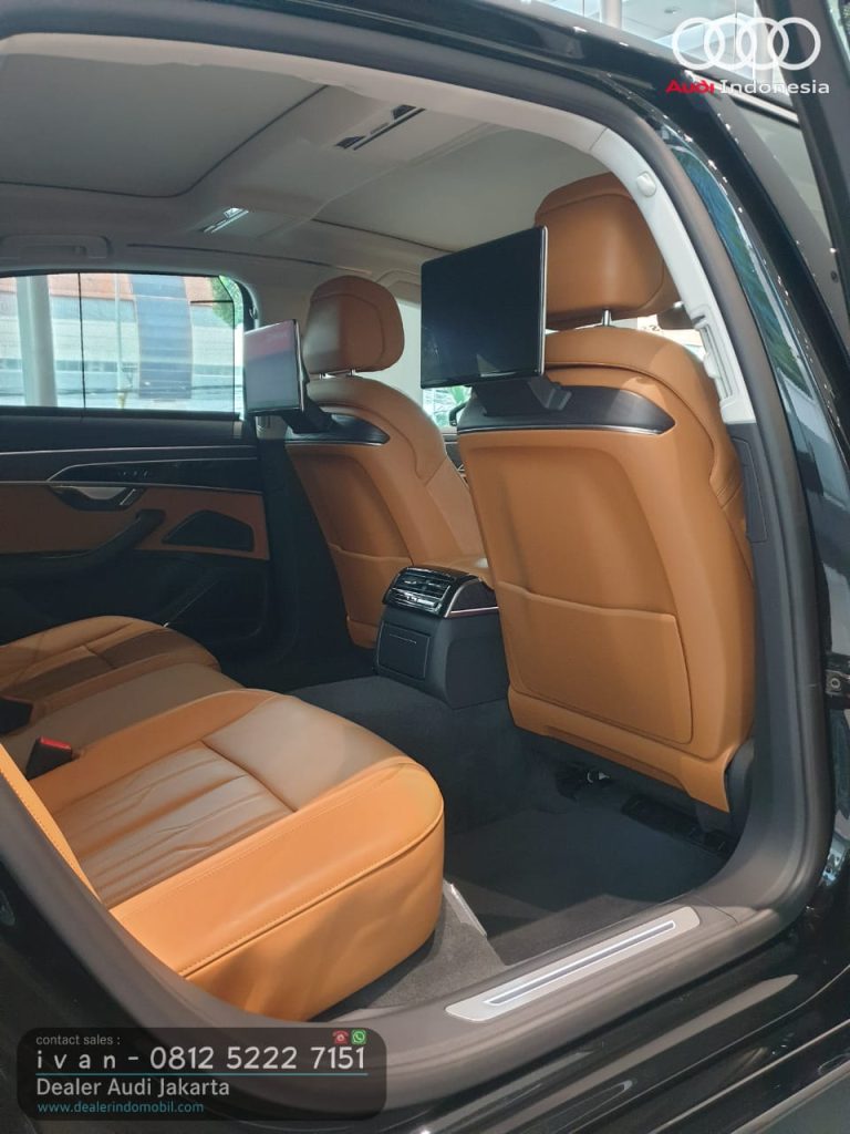 Interior Audi A8L Indonesia 2025 Brown 46d
