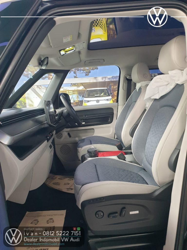 Interior VW ID BUZZ Electric 2026-5 Indonesia White-Starlight Blue 7c