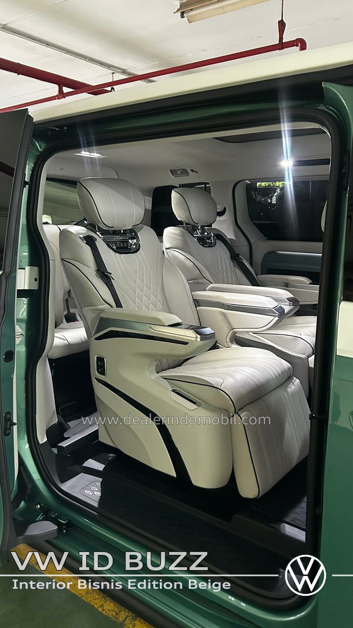 Interior VW ID Buzz Bozz Electric 2026 Beige 57