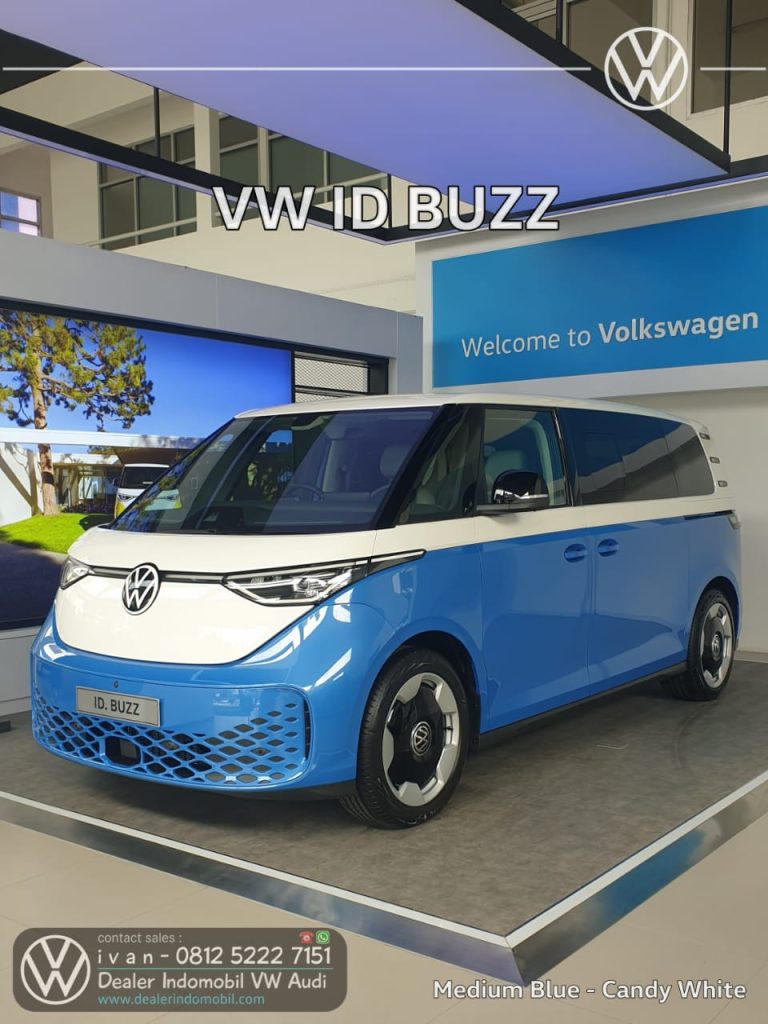 VW ID BUZZ Electric 2026-5 Indonesia White-Medium Blue 7