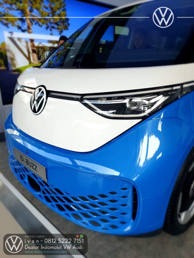 VW ID BUZZ Electric 2026-5 Indonesia White-Medium Blue 7 Headlight