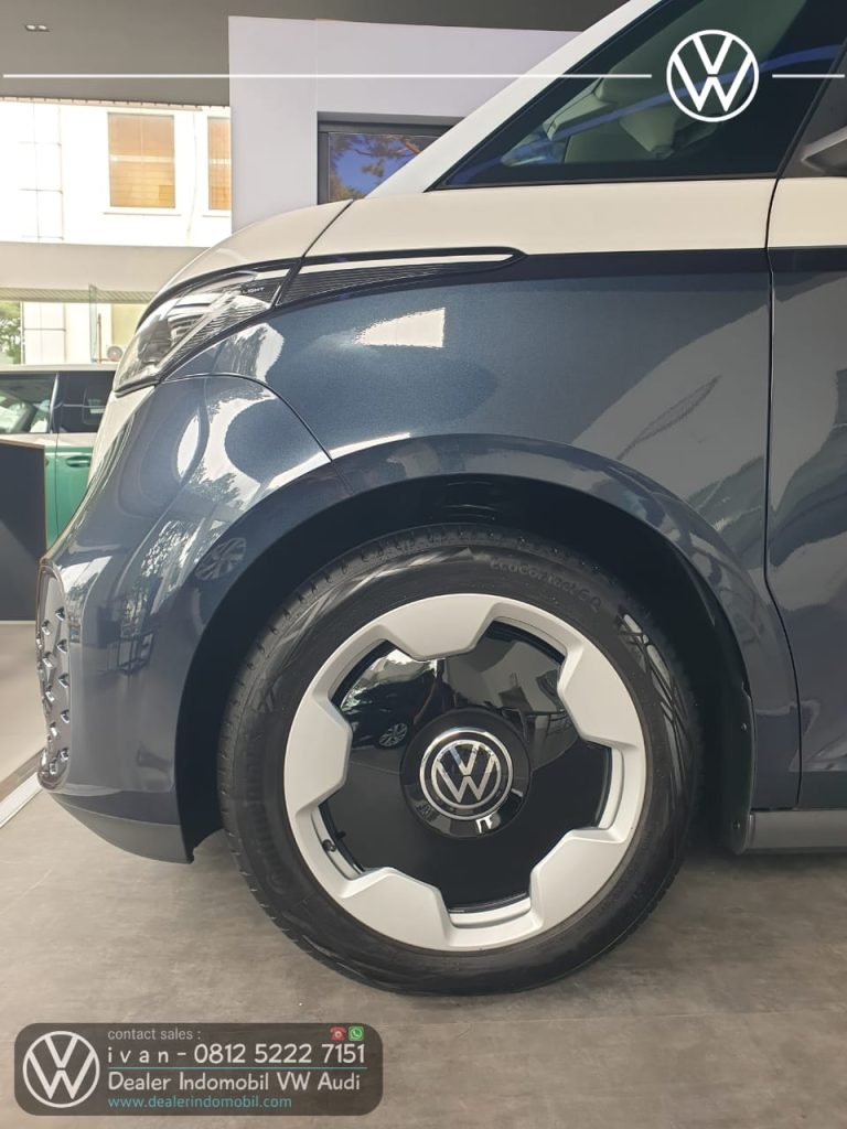 VW ID BUZZ Electric 2026-5 Indonesia White-Starlight Blue 7j