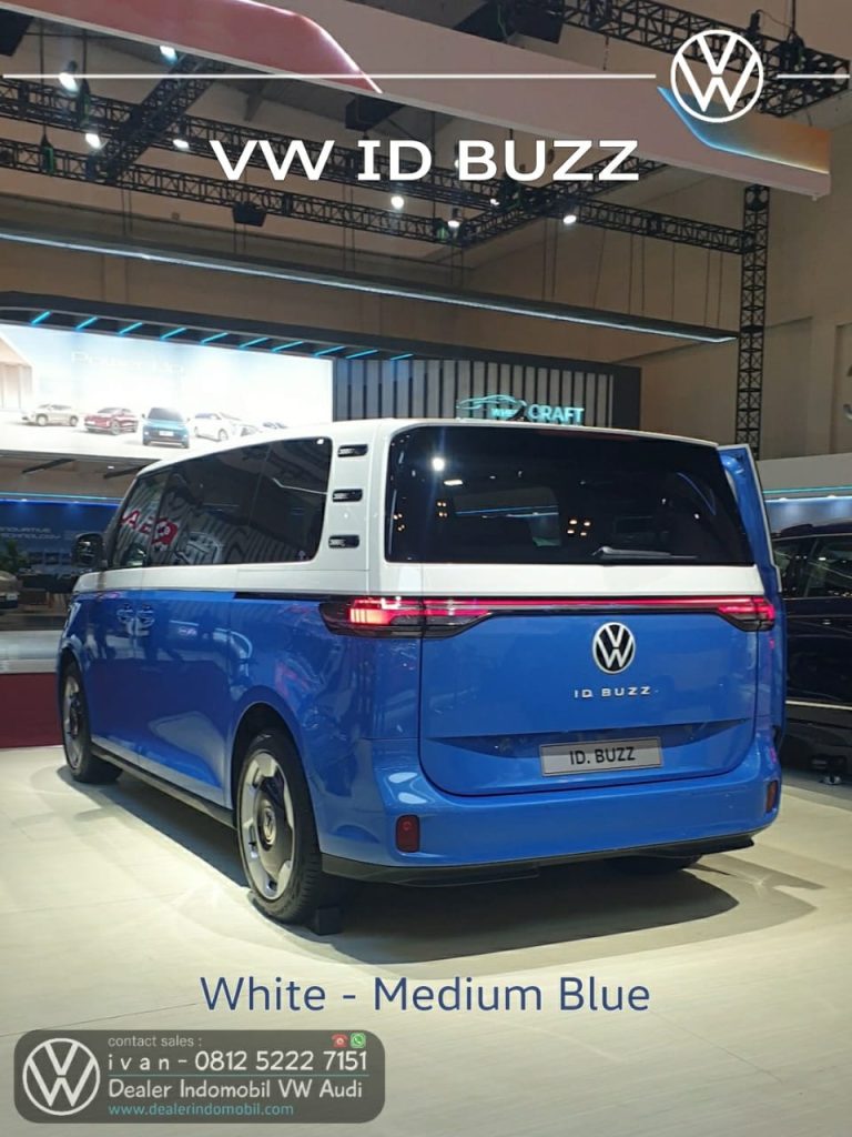 VW ID Buzz Electric 2026 White-Medium Blue 57a