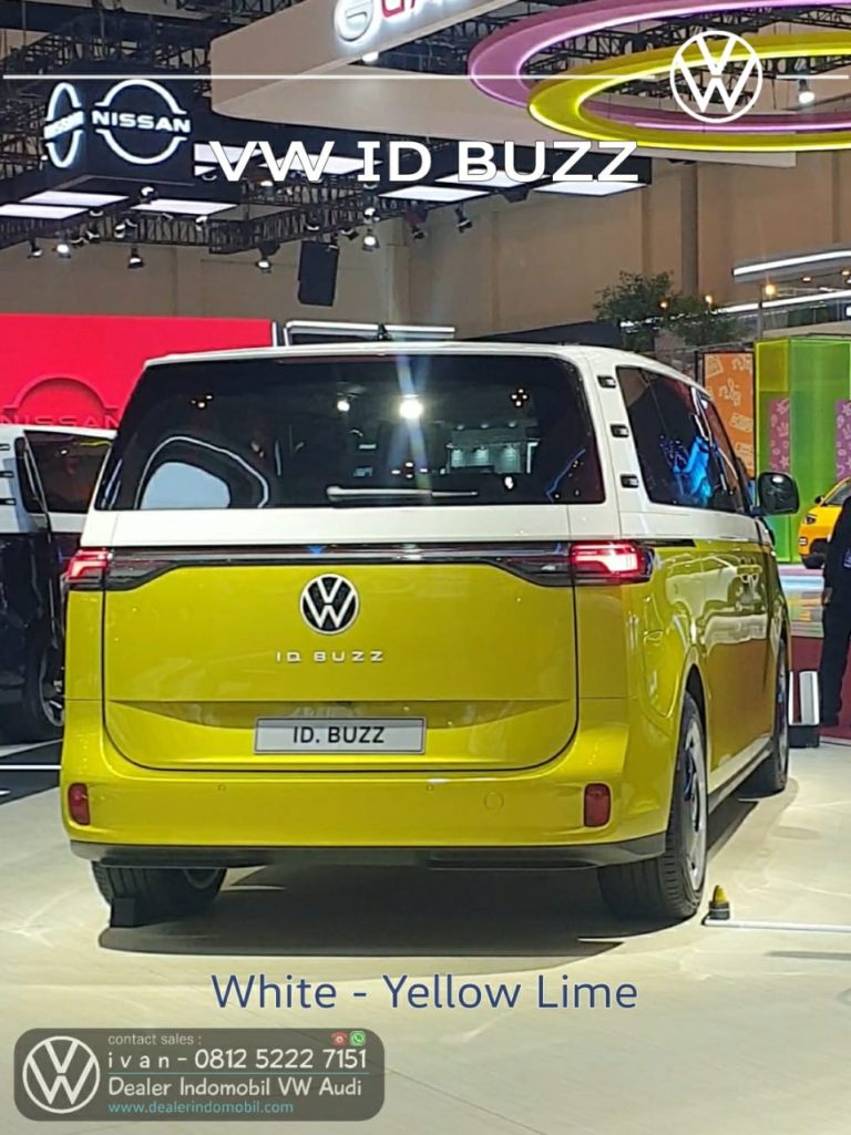 VW ID Buzz Electric 2026 White-Yellow Lime 57b